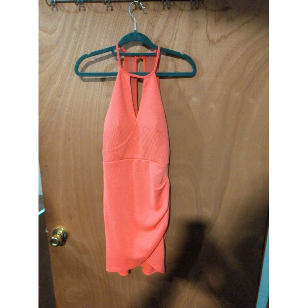 Beautiful coral dress